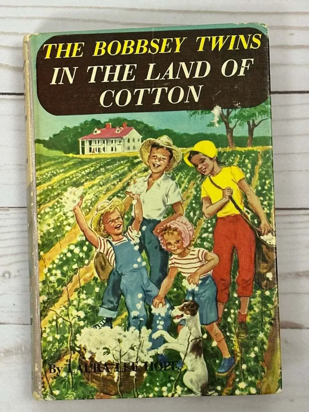 Vintage The Bobbsey Twins by Laura Lee Hope Lot 5 Books 1940s-1960's Hard Cover